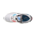 thumbnail image 5 of Nike Air Max 90 Men's Shoes White-Iron Grey-Chlorine Blue cv8839-100, 5 of 6