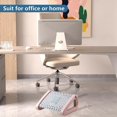 thumbnail image 3 of Washranp Height Adjustable Footrest with Massage Surface Under Desk,Ergonomic Comfort Relieve Pressure Foot Stool, 3 of 4