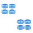 thumbnail image 2 of Maytalsory Shock Absorbing Anti Vibration Pads Lifting Foot Base for Home Kitchen Washroom Accessory Blue Type B 2Set, 2 of 6