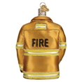 Firefighter's Coat Blown Glass 2020 Unique Christmas Ornaments for