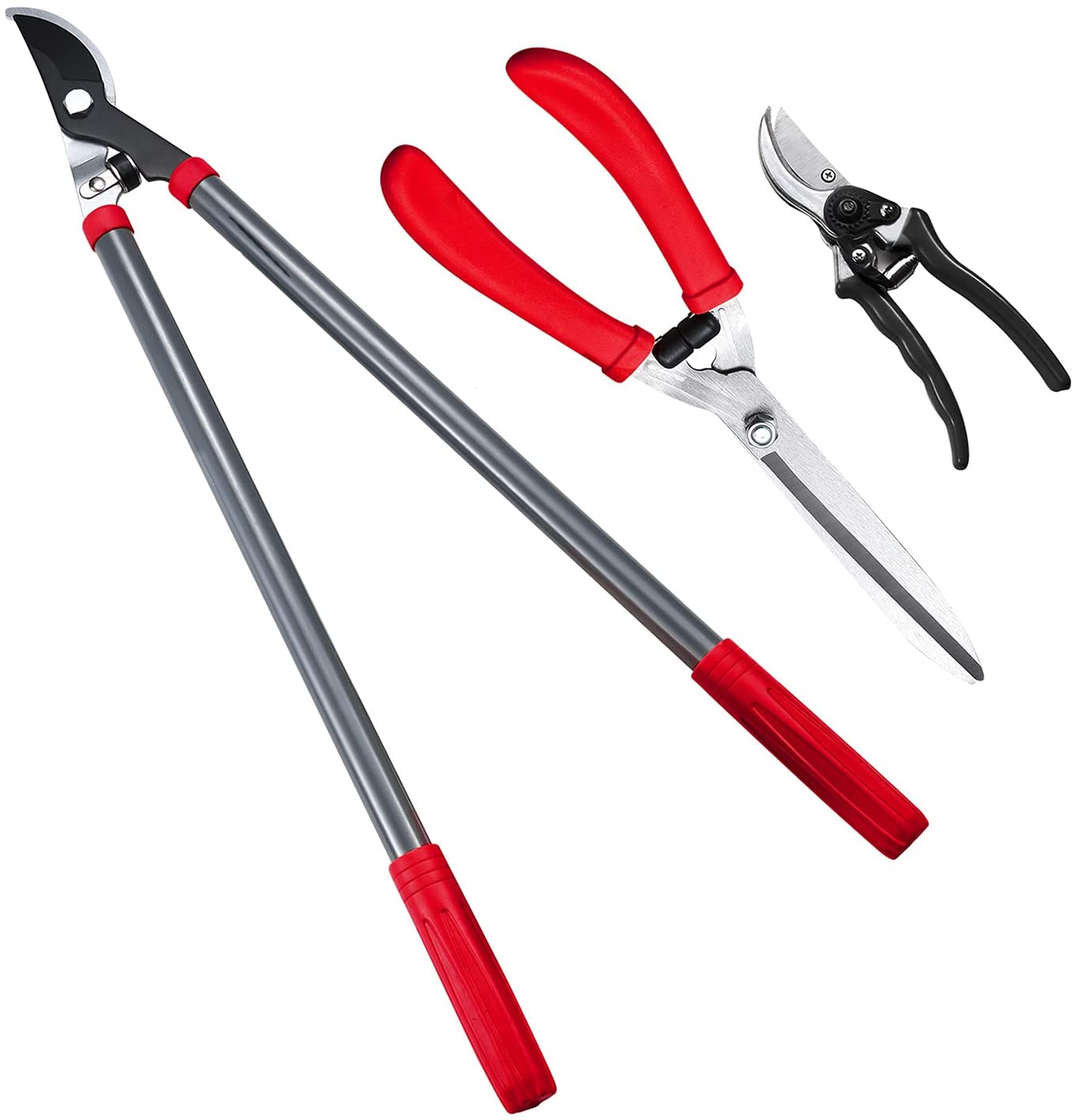 Foho Hand Lopper Set, 28" Tree Loppers Heavy Duty, 18" Professional