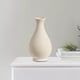 thumbnail image 3 of Jarrón de ceramica,Estatuilla de interior de maceta de florero de cerámica blanca,decoración del hogar Florero hidropónico Centro de mesa,Maceta de flores secas estatua de decoración de, 3 of 8