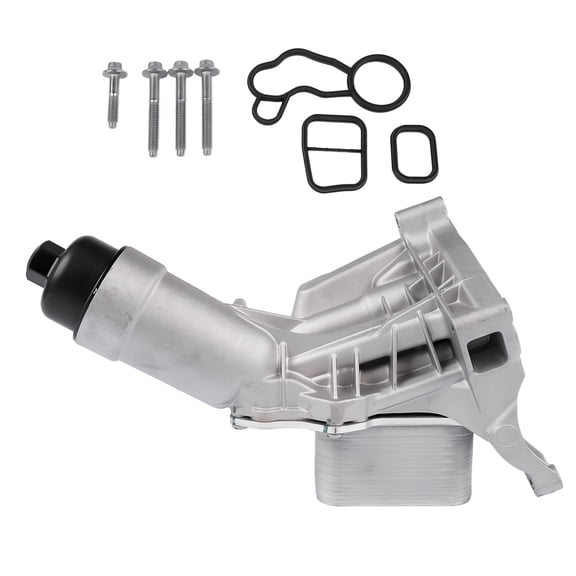Aluminum Engine Oil Cooler Filter Housing 11428596283 for BMW 230i 330i 430i 530i 530e X3 X4 2.0L