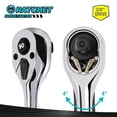 thumbnail image 4 of Llave de trinquete DURATECH, accionamiento de 3/8 pulgadas, 90 dientes, aleación cromada, 4 of 8
