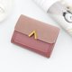 thumbnail image 1 of Cartera pequeña estilo coreano para mujer, tarjetero corto, billetera triple, tarjetero para mujer, minitarjetero, 1 of 6