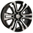 thumbnail image 3 of OE Wheels CV44 22 Inch Rims and Tires Fit Yukon Denali Style 6x139.7 22x9 Gloss Black Machined - Hollander 5822 - iMove Gen 2 SUV 285/45-22 (Set of 4), 3 of 5
