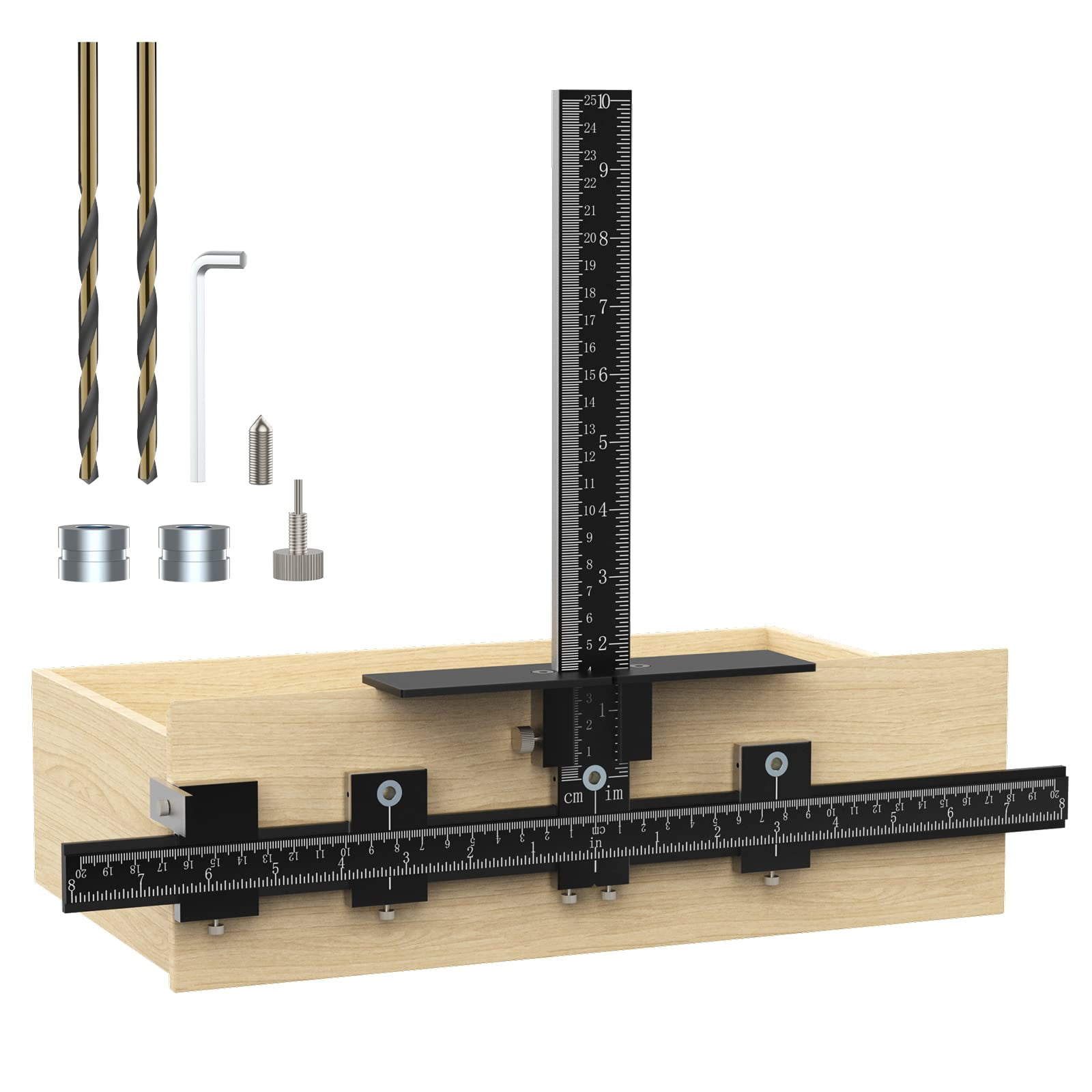 Roylvan Hardware Jig, Aluminum Alloy Handle Jig