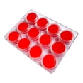 thumbnail image 2 of Bewildely 6/12 Uds pegamento arcilla herramientas diamante pintura punto de cruz cuentas accesorios diamante pintura punto perforación pegamento arcilla Artesanía botella roja 12 Bewildely HA002652-04, 2 of 6