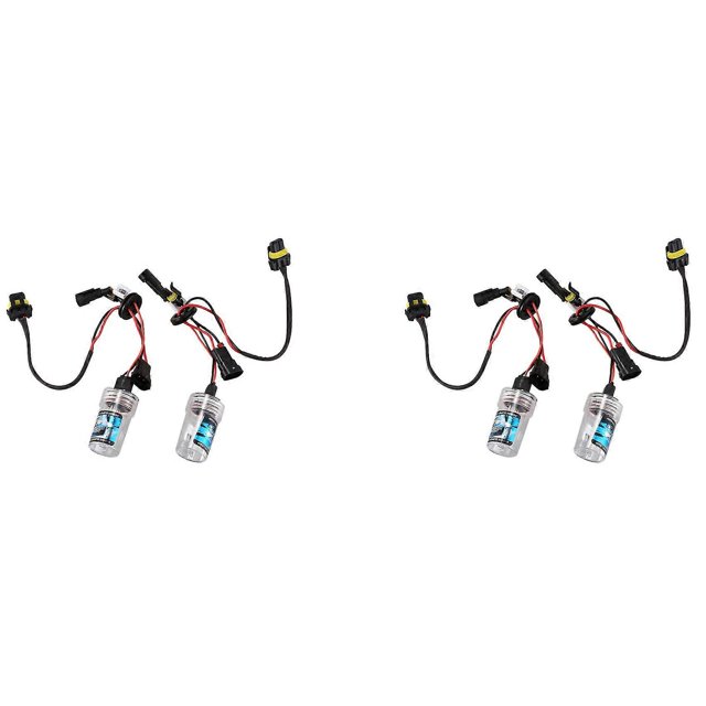 4x 55w H11 Xenon Hid Front Light Headlight Car Xenon Lamp Light (6000k)