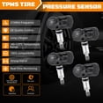 thumbnail image 6 of RXTSQI 315MHz Tire Pressure Sensor TPMS for 2008 2009 Infiniti G37 Sedan 40700-JK01B, 6 of 11
