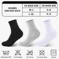 thumbnail image 3 of TAVENE Cushioned Cotton Athletic Ankle Socks for Women, Comfort‑Fit Quarter Mini Crew Running Sports Socks, 3 of 7