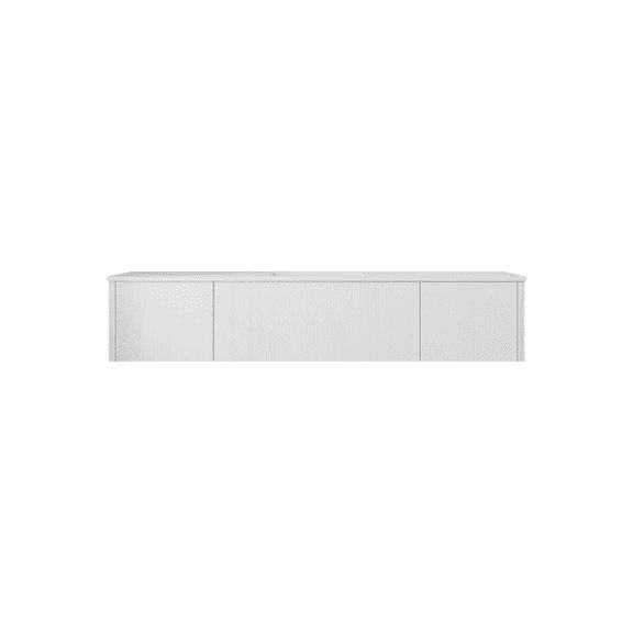 Laviva Legno 72" Alabaster White Single Sink Bathroom Vanity Matte White