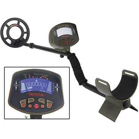 DIGITAL LCD METAL DETECTOR w/SCOOP & CARRY BAG