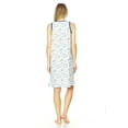 thumbnail image 3 of Lati Fashion Women Nightgown Sleeveless Female Nightgowns & Sleepshirts Blue Medium, 3 of 4