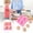 Pink-Free Size, variant on FHBVT Doll Molds Set, 4 Face Molds for Polymer Clay, Baking, Fondant & Chocolate, Easy-to-Use Silicone Molds for Cake Decorating, Crafting & DIY Projects, Heat-Resistant & Non-Stick Design