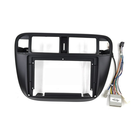 9'' Car Radio Stereo Dash Frame Fascia Bezel Panel w/Power Harness Cable Compatible for Honda Civic (EJ/EK/EM) 1995-2001
