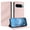 Pink, variant on for Google Pixel 10 /10 Pro Wallet Case with 2 Card Slots & Cash Pocket, Premium PU Leather Classic Kickstand Full Body Protective Ultra Slim Shockproof Folio Flip Case for Women and Men, Red