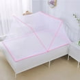 thumbnail image 3 of stanreset Foldable Bed Canopy Easy To Store Odor Free And Durable Safe Foldable Bottomless Mosquito Portable Blue 135*190*80cm, 3 of 6