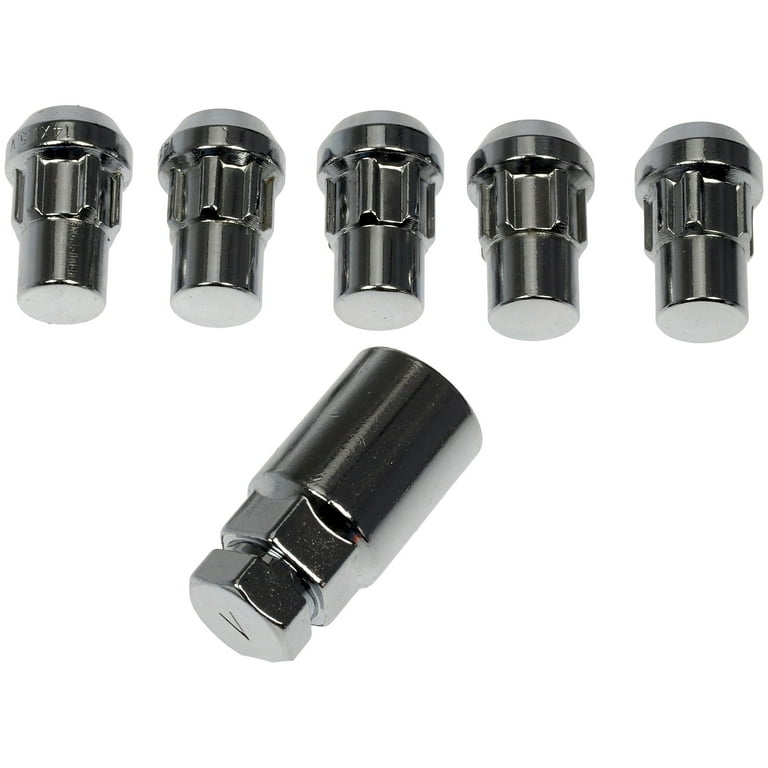 Dorman 712-628.5 Wheel Lock Set for Specific Models, Chrome (Pack