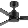 thumbnail image 6 of ALKAFY 48-inch Modern Matte Black Ceiling Fan with Remote, 3 Composite Blades, 6-Speed Quiet DC Motor, for Indoor Spaces, 6 of 9