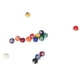thumbnail image 1 of Mini Bola De Billar, Resina Completa, 16 Bolas, Mini Bolas De Billar Ergonómicas, Regalo Que Evita El Seguimiento Para Mini Mesas De Billar, 1 of 7