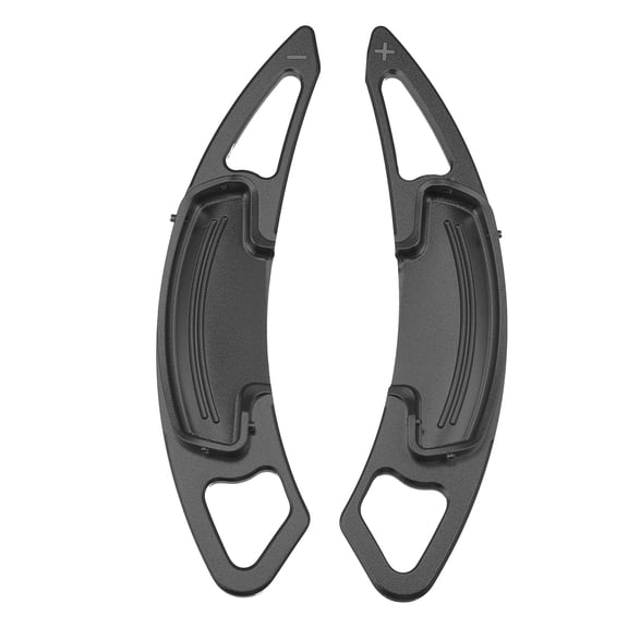 1 Pair Steering Wheel Paddle Shifter Extension Aluminum Alloy Black for Honda Accord 2013-2018 Spirior 2015-2018