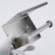 thumbnail image 4 of Billuyoard Soporte de papel higiénico para baño, estante de papel higiénico multifunción de acero inoxidable, estante de almacenamiento de toallas para Juegos de accesorios de baño plata Billuyoard HA4512-01B, 4 of 6