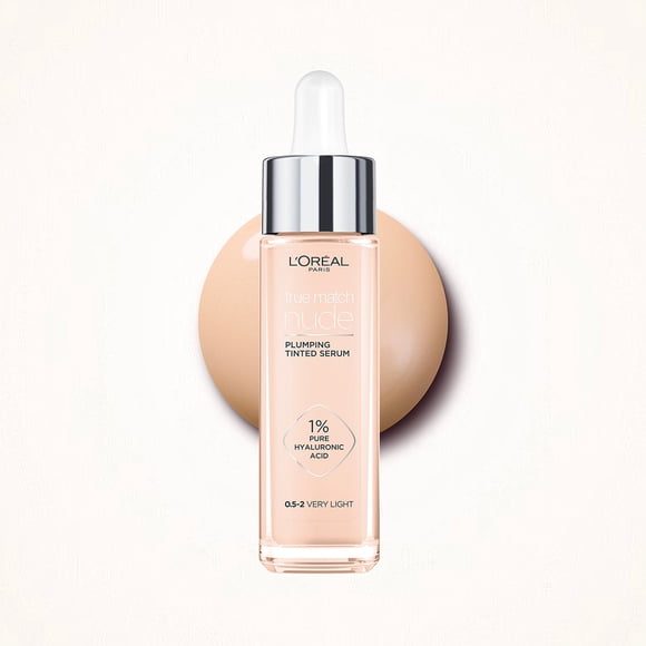 Base de maquillaje L'Oréal True Match 1 % ácido hialurónico 0.5-2 very light 30 ml