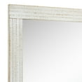 thumbnail image 5 of Stonebriar 24" x 18" Off-White Country Rustic Rectangle Natural Wood Wall Mirror, 5 of 7