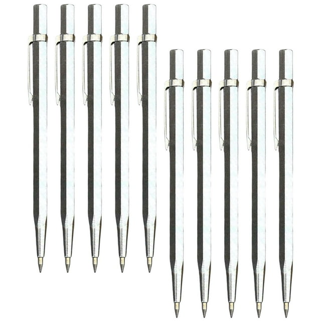 segolike 10Pcs/Pack Glass Marker Lettering Pen Diamond Scribing Tool Engraving Pen