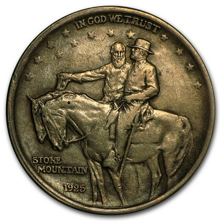 War Commemorative Half Dollars - 1925 Stone Mountain Commemorative Half Dollar XF
