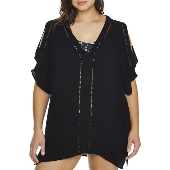 Raisins Curve Trendy Plus Size Tranquilo Swim Cover-Up