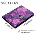 thumbnail image 3 of Leather Notebook with Pen Holder Writing Notepad Includes 100 Pages Lined Journal Lavender Bohemian Pattern, 3 of 6