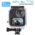 thumbnail image 3 of Bigcan Waterproof Housing for GoPro MAX Action Camera - Transparent Dive Case with 40m Water Resistance, Secure Locking Mechanism, and High-Clarity Glass Lens, 3 of 9