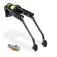 thumbnail image 1 of Universal Adjustable Firewall 7 in. Dual Brake Pedal Kit Disc & Disc 3 in. Chrome Pad, 1 of 1