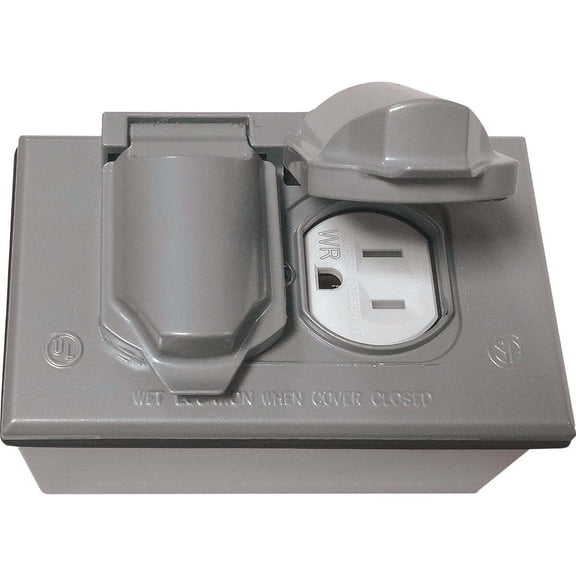 Southwire 1g Gry Wp Jnc Box& Cover WBCDWRTR-UPC