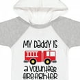 thumbnail image 4 of Inktastic Volunteer Firefighter Daddy Boys or Girls Baby Bodysuit, 4 of 5