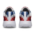 thumbnail image 4 of God Bless America Shoes Patriotic Independence Day 4th Of July Shoes Print Sneakers Lightweight Comfortable Running Shoes for Men Women White Size 9.5, 4 of 7
