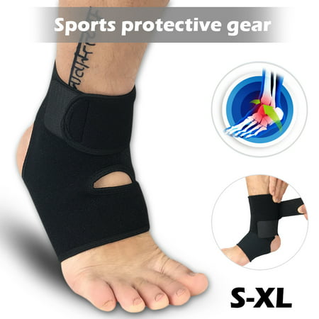 Breathable Ankle Brace ,Girls Boys Ankle Support Brace Compression Ankle Strap Immobilization Foot Wrap for Ankle Sprains, Running Basketball Men Women - S/M, L/XL,