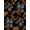 Brown Black Blue, Pattern 10, variant on ODIKA 8'x10' Washable Area Rug Throw Contemporary Tan Abstract Block Crisp Grey Beige Bathroom for King Size Bedroom Under Bed, Master Suite, Non-Shedding, Easy Care