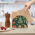 thumbnail image 2 of Yayeee Napkin Holder for Table Kitchen Paper Tissue Organization, Brown Christmas Gingerbread, 2 of 8