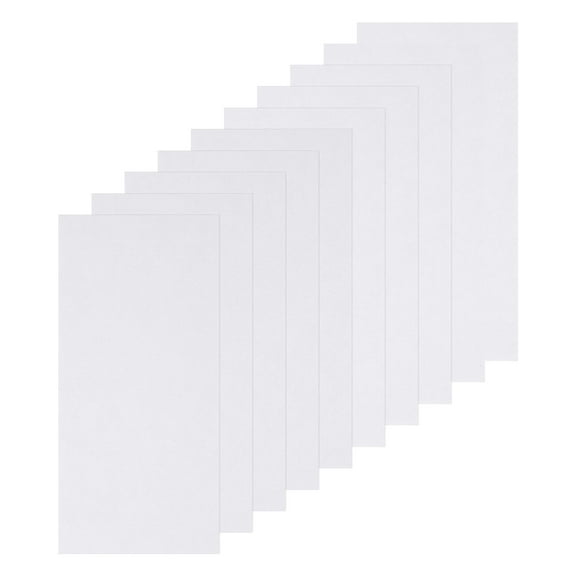 10 Sheets Nail Alphabet Letter Stickers 3D Small Upper Lower Case Letter A to Z White Self Adhesive Sticker