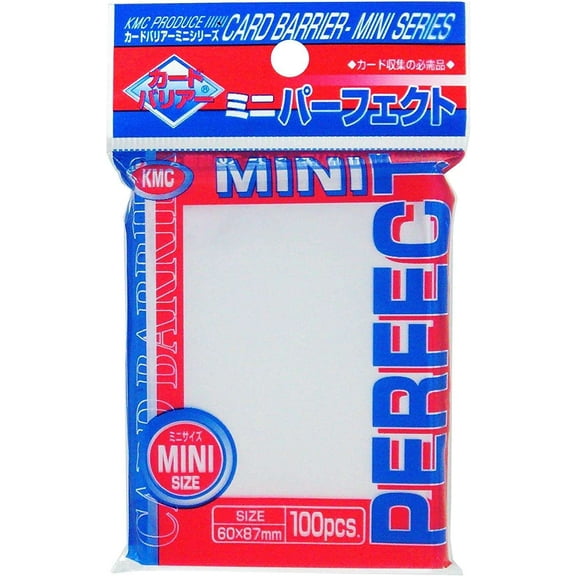 Card Barrier Mini Perfect Card Sleeves (100 Count)