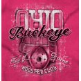 thumbnail image 2 of Ohio Proud Local Hall of Fame Club Womens Slim Fit Graphic Tee Brisco Brands X, 2 of 3