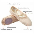 thumbnail image 3 of Nexete Girls Canvas Ballet Slipper/Ballet Shoe/Yoga Dance Shoe (Toddler/Little Kid/Big Kid/Women/Boy), 3 of 5