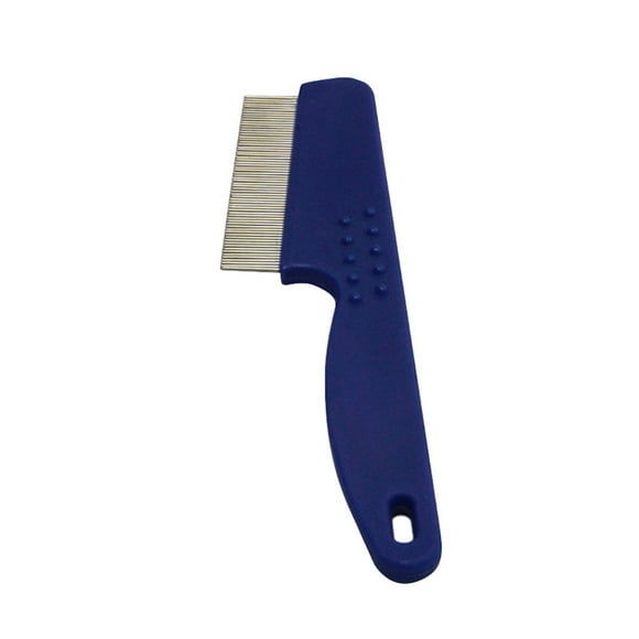Pet Products In Line Dense Tooth Steel Needle Pet Comb Pet Flea Comb Cat Dog Flea Comb Lice Comb Breeder Accessories Dog