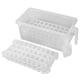 thumbnail image 2 of Monstrate Bandeja de cubitos de hielo con tapa Caja de almacenamiento reutilizable de fácil liberación Artesanía Contenedor de seguridad flexible Cocina y Comedor Monstrate HA064854-00, 2 of 6