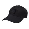 thumbnail image 4 of Baseball Hat Portable Stylish Fashionable Breathable Fashionable Flag Pattern Replacement Unisex Free Size Thermal Windproof Cap Black, 4 of 8
