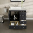 thumbnail image 4 of Eviva Acclaim C. 30" Transitional Dark Grey Bathroom Vanity, 4 of 8