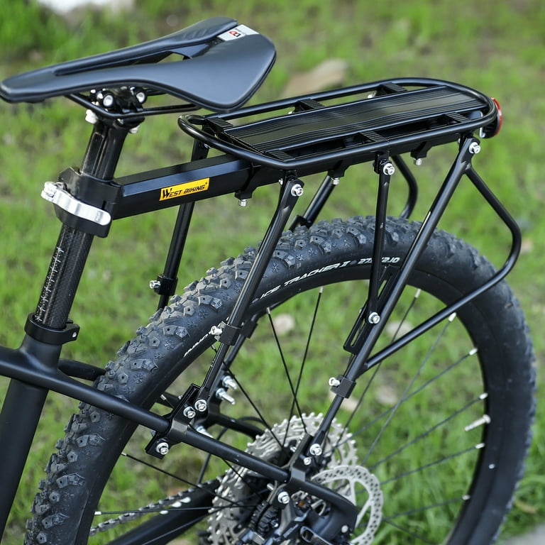 West Biking Bike Cargo Rack 310LB Solid Bearings Adjustable Bicycle Luggage Rack